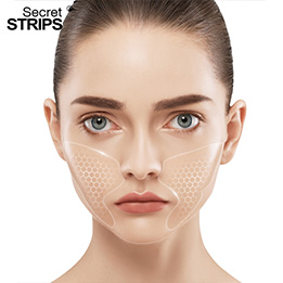 Anti Wrinkle Nasolabial Folds Strips+Serum